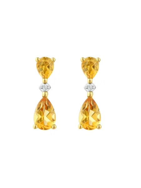 DIAMANT LETERNEL Náušnice zlatá