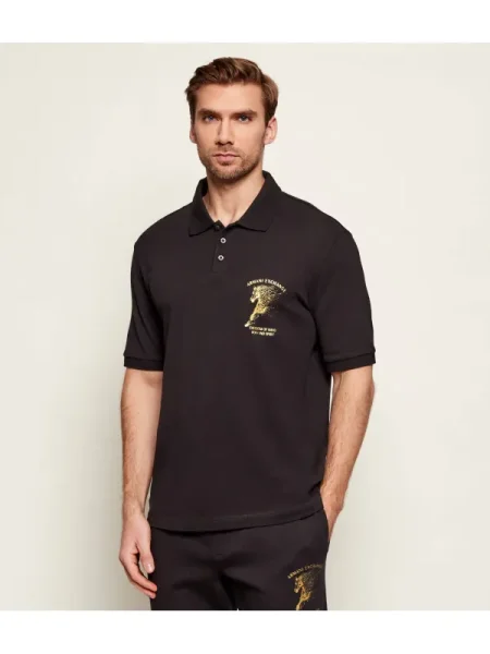 Armani Exchange Polo negru