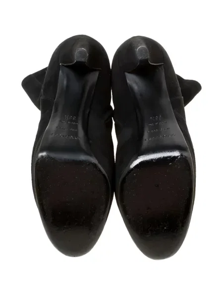 Botine Sergio Rossi cu platformă negru