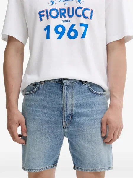 Pantaloni scurți din denim Fiorucci albastru