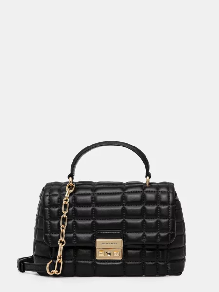 MICHAEL Michael Kors bőr táska fekete