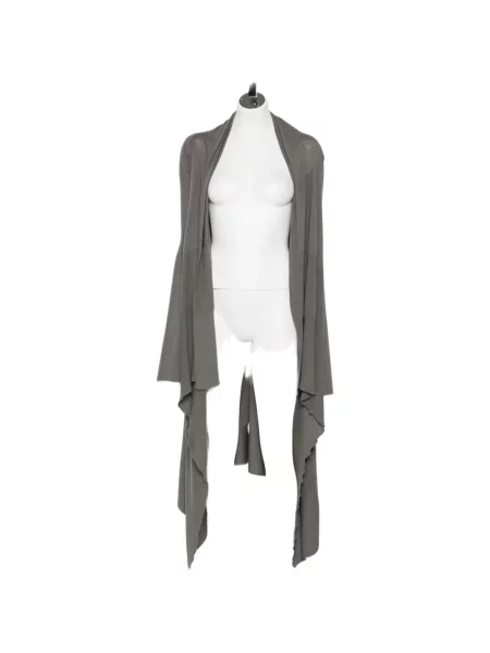 Cardigan Rick Owens asimetric gri