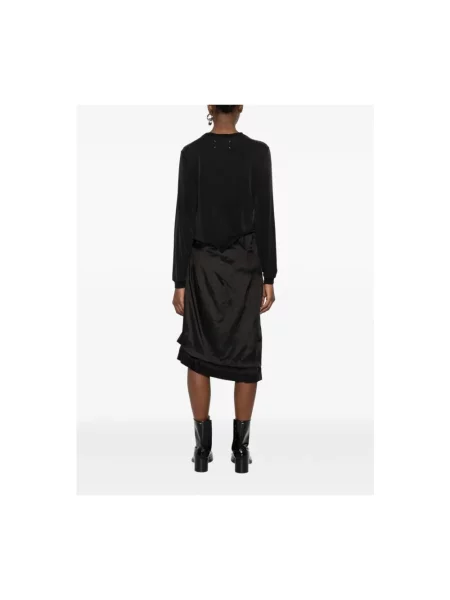 Sukienka maxi Maison Margiela czarna