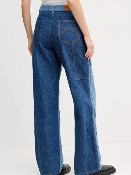 Kenzo jeansy niebieskie