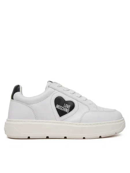 LOVE MOSCHINO Sneakersy bílá