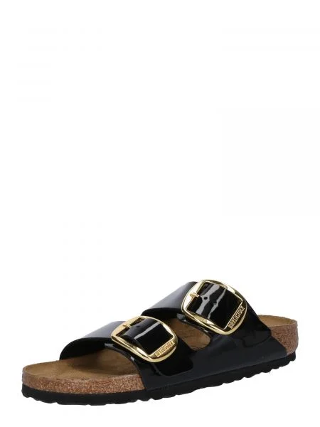 Pantofi Birkenstock cu cataramă negru