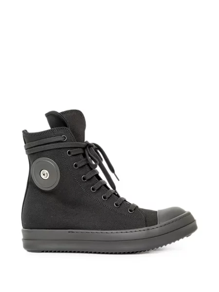 Sneakerși Rick Owens Drkshdw cu șireturi din dantelă negru