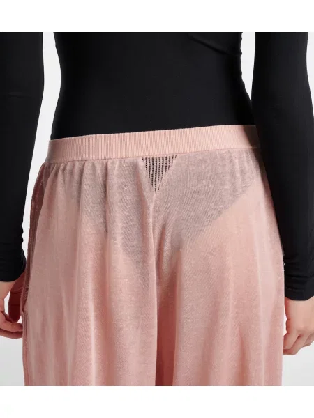 Pantaloni Alaïa de in roz
