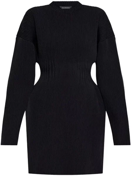 Rochie mini Balenciaga de costum negru