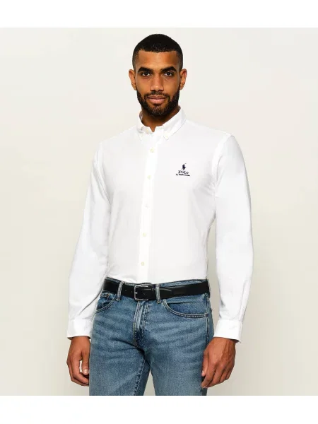 POLO RALPH LAUREN Cămașă | Custom fit alb