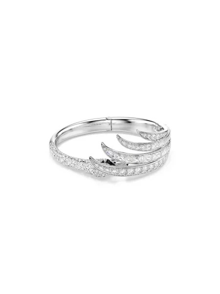 Swarovski bransoletka metalowa z cyrkonią VIENNA szara