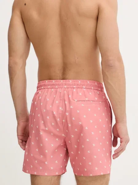 Calvin Klein szorty kąpielowe pomarańczowe