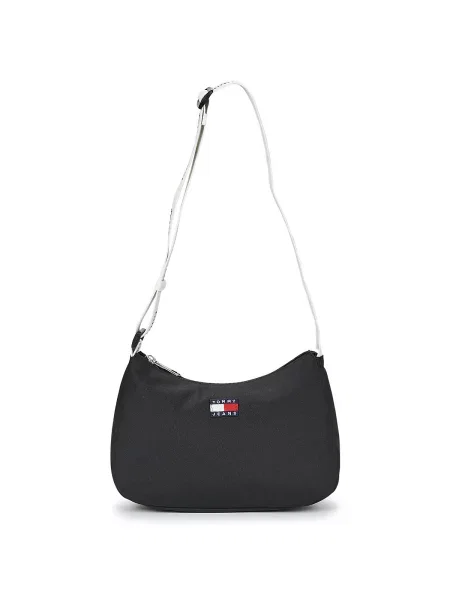 Tommy Jeans Torba za čez ramo ESS DAILY mornarska / rdeča bela črna