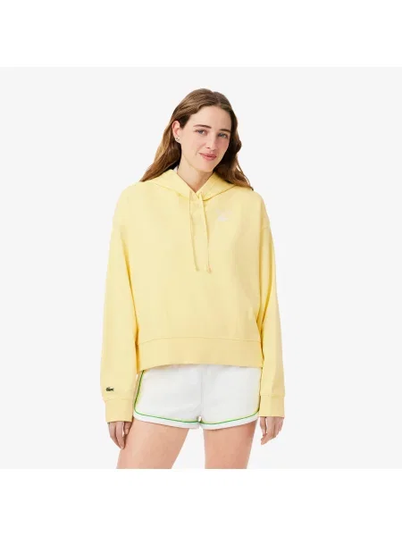 Lacoste толстовка Oversized Fit жовта
