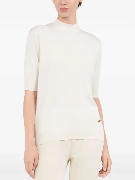 Tricou Roberto Cavalli cu autograf alb