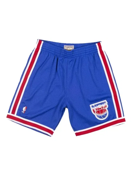 Pantaloni scurți Mitchell & Ness din jerseu albastru