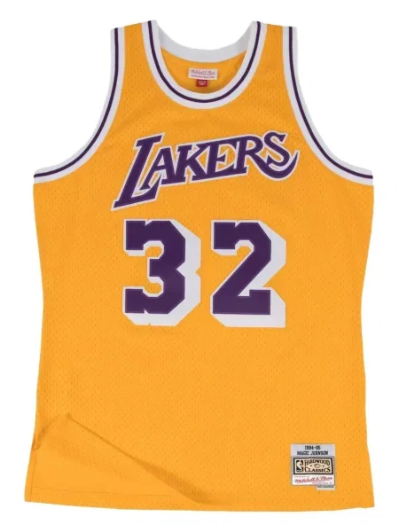 Cămașă Mitchell & Ness galben