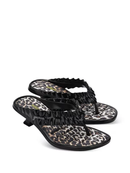 Fodros tanga Melissa fekete