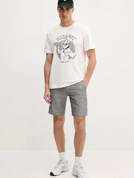 Joop! t-shirt z nadrukiem biały