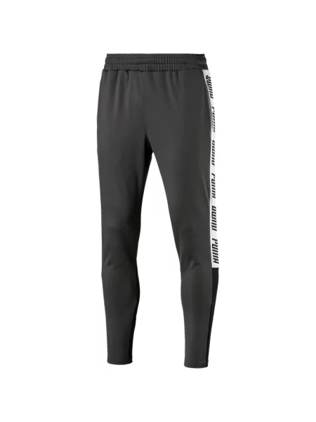 Pantaloni Puma alergare cu autograf negru