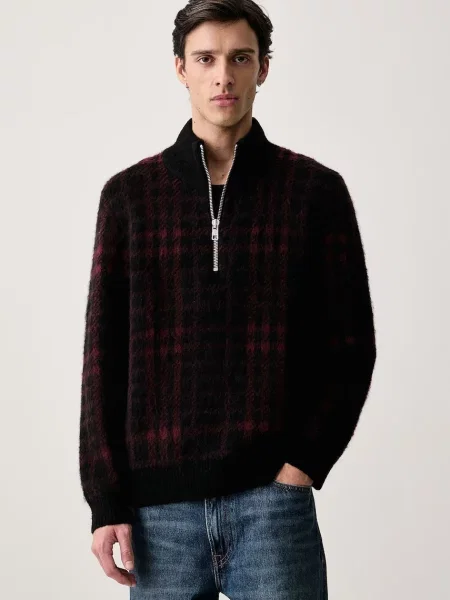Marc O'Polo sweter z wełną czarny