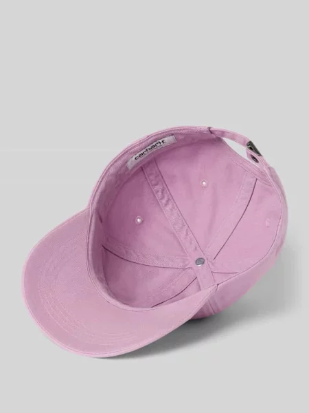 Czapka z daszkiem Carhartt Wip z logo fioletowa