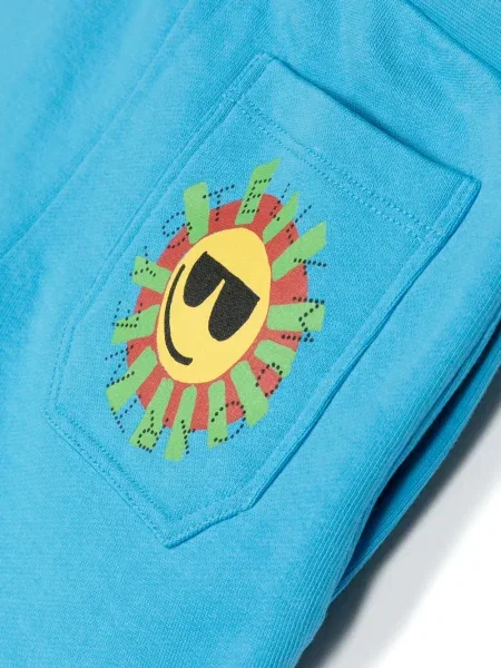 Szorty dziecięce Stella Mccartney niebieskie