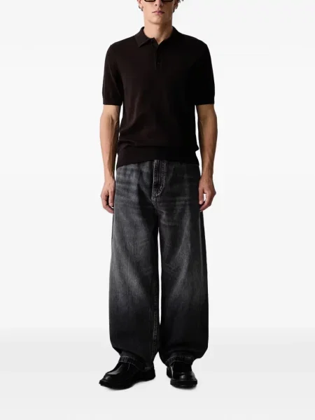 Tricou polo Fred Perry maro