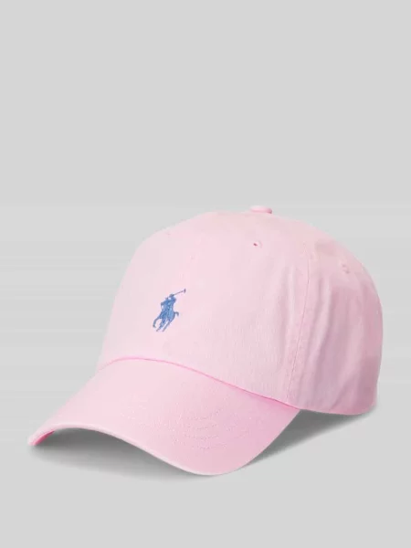 Polo Ralph Lauren czapka z daszkiem Kobiety jednolity ONE SIZE różowy