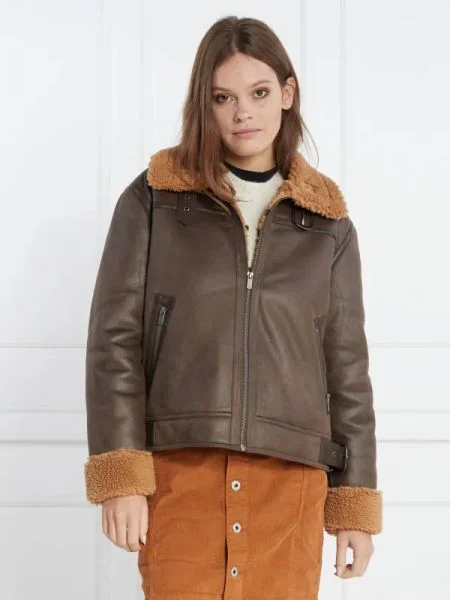 Pepe Jeans London Kabát barna