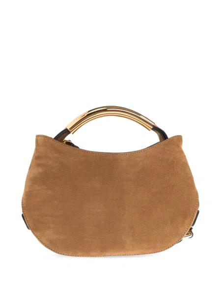 Geantă Moschino mini maro