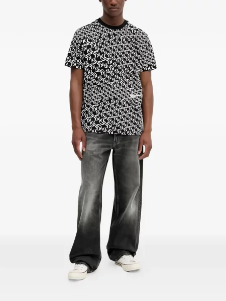 Tricou Karl Lagerfeld Jeans negru