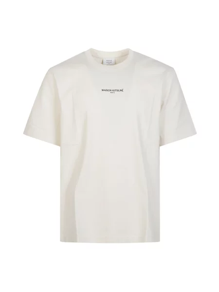 Koszulka Maison Kitsune beżowa