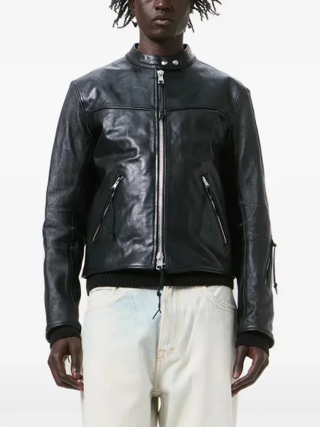 Geanta de piele Our Legacy negru