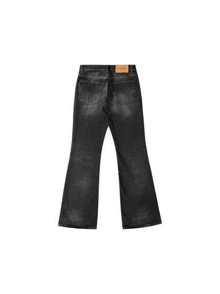 Jeansy straight leg Haikure czarne