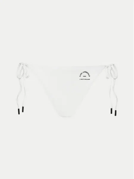 KARL LAGERFELD Bikini partea de jos alb