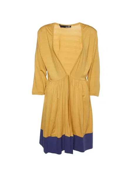 Geacă Love Moschino tricotate galben