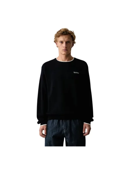 Sweter Armani Exchange niebieski