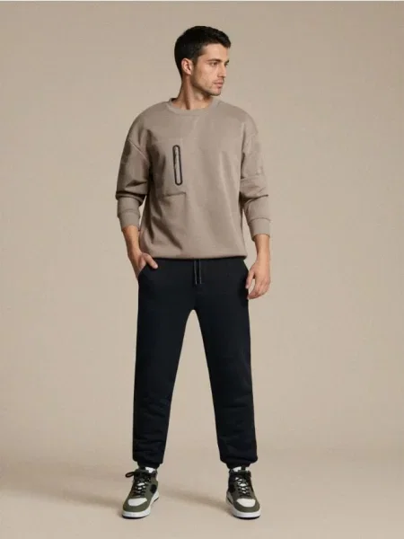 Sinsay Kalhoty joggers černá