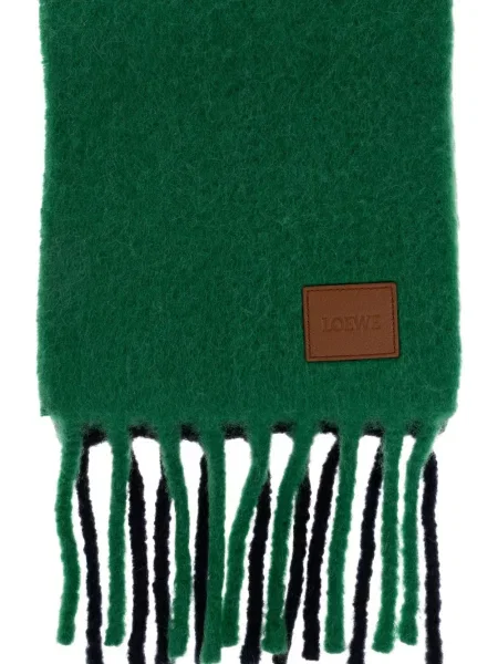 Fular Loewe de lână verde