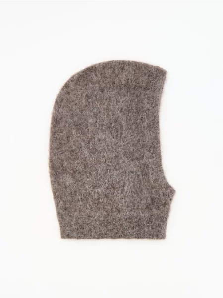 Reserved LADIES` BALACLAVA gri-maroniu gri