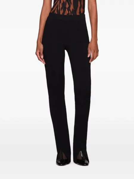 Pantaloni Et Ochs tricotate negru
