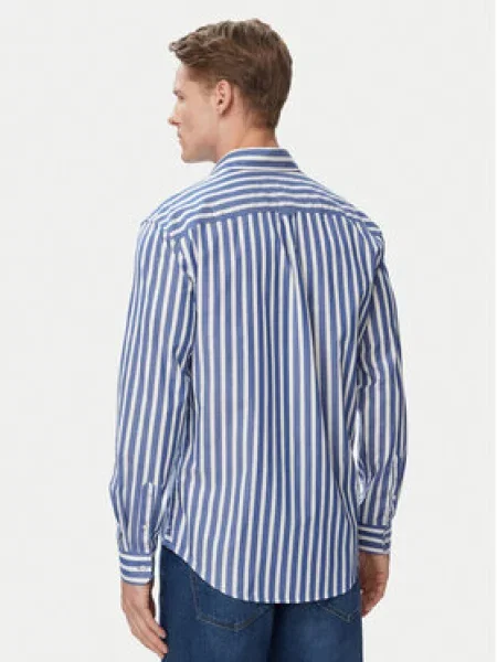 Košile Tommy Jeans modrá