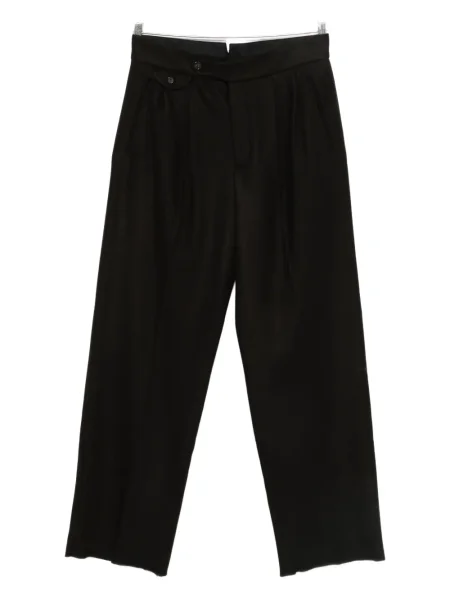 Pantaloni Emporio Armani plisate negru