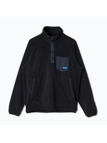 Férfi pulóver KAVU Teannaway black Teannaway fekete