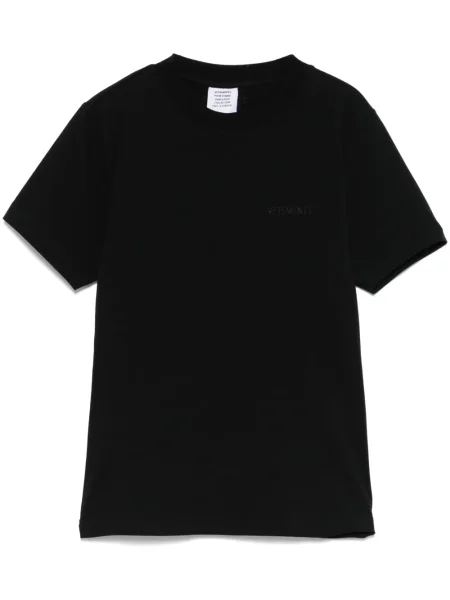 Tricou Vetements cu broderie negru