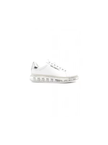 Sneakersy Karl Lagerfeld skórzane białe