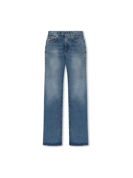 Jeansy Off-white białe