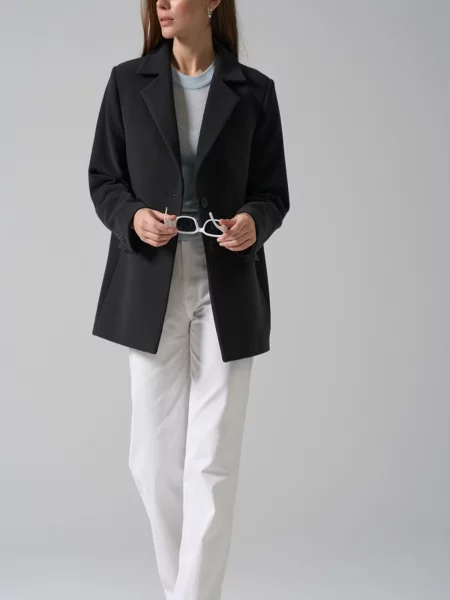 Пальто TrikoBakh кашемір сірий