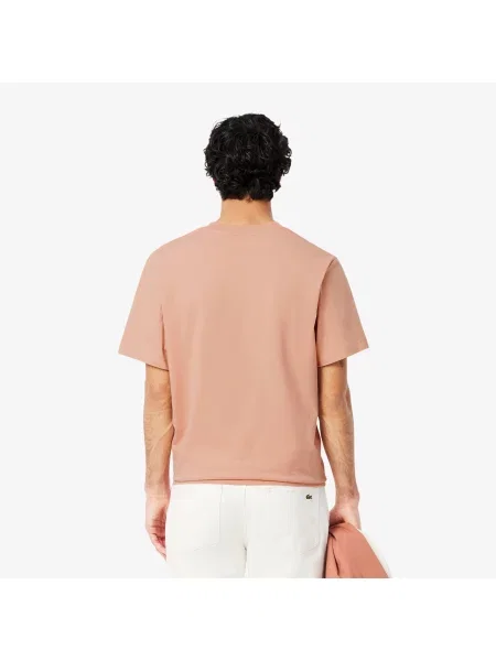 Lacoste футболка чоловіча Classic fit бежева